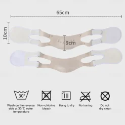 Silicone V Shape Bandage Face Lift Up Slimming Mask Belt Anti Wrinkle Reduce Double Chin Band V Face Chin Cheek Strap