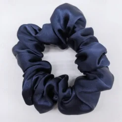 Silk Hair Scrunchies Ties for Frizz & Breakage Prevention, 100% Mulberry, No Damage, Elastic Ponytail Holders, 1Pc