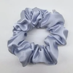 Silk Hair Scrunchies Ties for Frizz & Breakage Prevention, 100% Mulberry, No Damage, Elastic Ponytail Holders, 1Pc