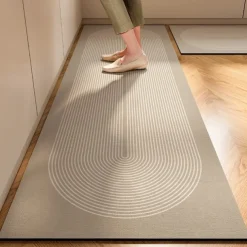 Simple Area Rug Kitchen Mat Non-Slip Oil Proof Floor Mat Livingroom Rug Indoor Outdoor Mat Bedroom Decor Bathroom Mat Entrance Rug Door Mat