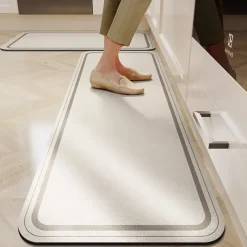 Simple Area Rug Kitchen Mat Non-Slip Oil Proof Floor Mat Livingroom Rug Indoor Outdoor Mat Bedroom Decor Bathroom Mat Entrance Rug Door Mat