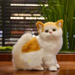 Simulated Pet Home Decoration Wedding Gift Handicrafts Creative Gift Outside Single Sitting Cat