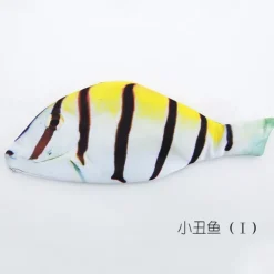 Simulation Fish-Shaped Pencil Case Pencil Bag Waterproof Pencil Bag Fish Coin Purse Novelty Pencil Bag Interesting Pencil Bag Durable Stationery Bag Gift Boys Girls School Office Supplies