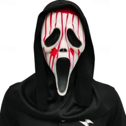 Skeleton Skull Ghost Halloween Mask Halloween Props Scary Costume Adults' Men's Women's Carnival Masquerade Halloween Party / Evening Easy Halloween Costumes Dress Up