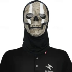 Skeleton Skull Ghost Halloween Mask Halloween Props Scary Costume Adults' Men's Women's Carnival Masquerade Halloween Party / Evening Easy Halloween Costumes Dress Up