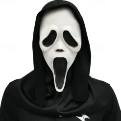 Skeleton Skull Ghost Halloween Mask Halloween Props Scary Costume Adults' Men's Women's Carnival Masquerade Halloween Party / Evening Easy Halloween Costumes Dress Up