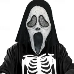 Skeleton Skull Ghost Halloween Mask Halloween Props Scary Costume Adults' Men's Women's Carnival Masquerade Halloween Party / Evening Easy Halloween Costumes Dress Up