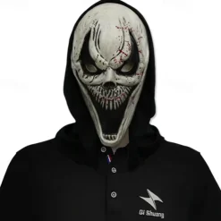 Skeleton Skull Ghost Halloween Mask Halloween Props Scary Costume Adults' Men's Women's Carnival Masquerade Halloween Party / Evening Easy Halloween Costumes Dress Up