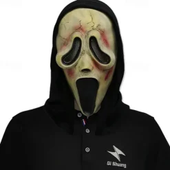 Skeleton Skull Ghost Halloween Mask Halloween Props Scary Costume Adults' Men's Women's Carnival Masquerade Halloween Party / Evening Easy Halloween Costumes Dress Up