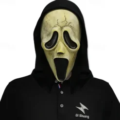 Skeleton Skull Ghost Halloween Mask Halloween Props Scary Costume Adults' Men's Women's Carnival Masquerade Halloween Party / Evening Easy Halloween Costumes Dress Up