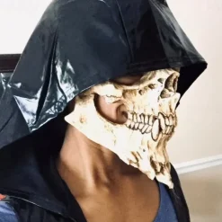 Skeleton Skull Halloween Mask Halloween Props Funny Halloween Adults' Men's Women's Halloween Carnival Mardi Gras Easy Halloween Costumes Dress Up