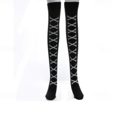 Skeleton Skull Halloween Socks / Long Stockings Halloween Props Halloween Women's Halloween Mardi Gras Easy Halloween Costumes Dress Up