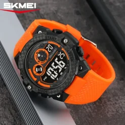 SKMEI 2337 Digital Watch For Man Luxury Waterproof Sport Wristwatch Stopwatch Electronic Movement Men's Watch