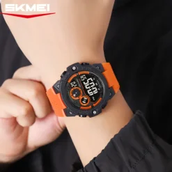 SKMEI 2337 Digital Watch For Man Luxury Waterproof Sport Wristwatch Stopwatch Electronic Movement Men's Watch