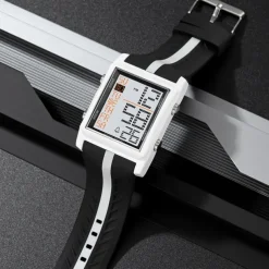 SKMEI 2207 Electronic Men's Student Alarm Clock Night Light Waterproof Electronic Outdoor Sports Watch