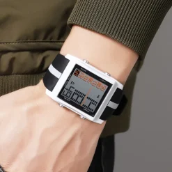 SKMEI 2207 Electronic Men's Student Alarm Clock Night Light Waterproof Electronic Outdoor Sports Watch