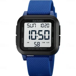 SKMEI 1894 Military Waterproof Digital Watch for Men, Outdoor Shockproof Sport Wristwatch, Fashion Electronic Style