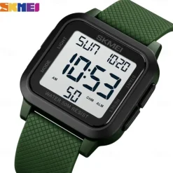 SKMEI 1894 Military Waterproof Digital Watch for Men, Outdoor Shockproof Sport Wristwatch, Fashion Electronic Style
