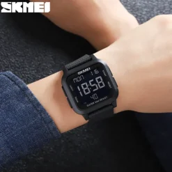 SKMEI 1894 Military Waterproof Digital Watch for Men, Outdoor Shockproof Sport Wristwatch, Fashion Electronic Style