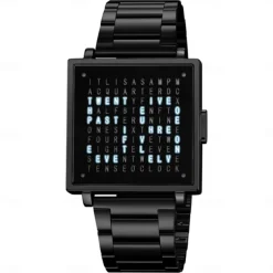 SKMEI Men Digital Watch Fashion Casual Wristwatch Calendar Waterproof Decoration Steel Leather Watch