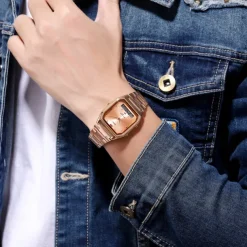 SKMEI Men Digital Watch Fashion Casual Wristwatch Stopwatch Calendar Date Week Waterproof Steel Watch