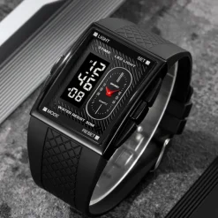 SKMEI Men Digital Watch Sports Fashion Casual Wristwatch Luminous Stopwatch Alarm Clock Date Week TPU Watch