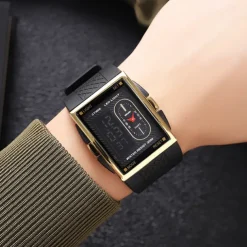 SKMEI Men Digital Watch Sports Fashion Casual Wristwatch Luminous Stopwatch Alarm Clock Date Week TPU Watch