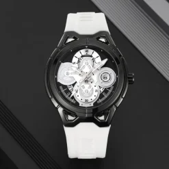 SKMEI Men Quartz Watch Outdoor Sports Fashion Wristwatch Luminous Calendar Waterproof Decoration Silicone Gel Watch