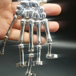 Skull Halloween Halloween Props Hand Bracelet with Ring Halloween Adults' Men's Women's Halloween Carnival Mardi Gras Easy Halloween Costumes Dress Up