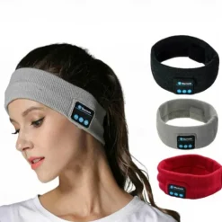 Sleep Headphones Wireless Bluetooth Stereo Sports Headband Headphones Running Earphone Sleep Headset Sports Sleeping Music Headband with Ultra-Thin HD Stereo Speakers