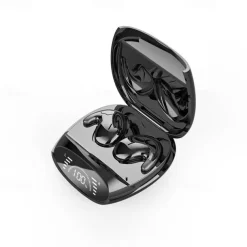 Sleep Ultra-Long Standby Wireless BT Headset Ultra-thin On-ear Sports Bass Mini Invisible For Android Apple Universal