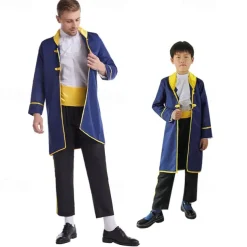 Sleeping Beauty Beauty and the Beast Prince Cosplay Costume Outfits Cosplay Costume Party Movie Cosplay for Men's Boys Kid's Adults' Carnival Masquerade Event / Party Masquerade Bachelorette Party
