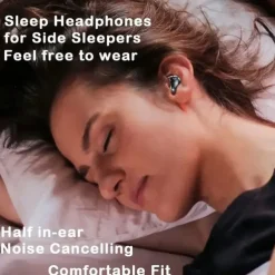 Sleeping BT Earphones Can Lie On The Side Ears Can Be Worn For A Long Time Without Pain Mini Does Not Flash Light High-quality Sound Quality