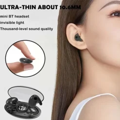 Sleeping BT Earphones Can Lie On The Side Ears Can Be Worn For A Long Time Without Pain Mini Does Not Flash Light High-quality Sound Quality