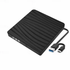 Slim External CD DVD RW Drive USB 3.0 Burner Burner Player Card Reader for Laptop
