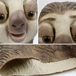 Sloth Halloween Mask Halloween Props Funny Halloween Adults' Men's Women's Halloween Carnival Mardi Gras Easy Halloween Costumes Dress Up
