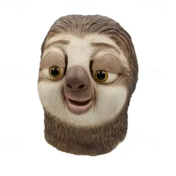Sloth Halloween Mask Halloween Props Funny Halloween Adults' Men's Women's Halloween Carnival Mardi Gras Easy Halloween Costumes Dress Up