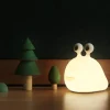 Slug Bug Light Slug Night Light Dont Bug Slug USB Rechargeable Silicone Cute Animal Lamps Timer Touch Setting Gifts for Bedroom Room