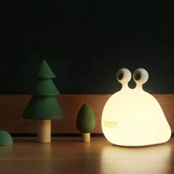 Slug Bug Light Slug Night Light Dont Bug Slug USB Rechargeable Silicone Cute Animal Lamps Timer Touch Setting Gifts for Bedroom Room