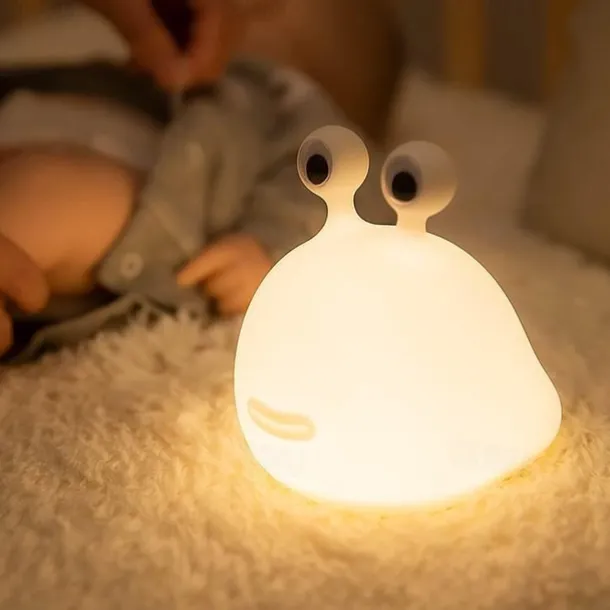 Slug Bug Light Slug Night Light Dont Bug Slug USB Rechargeable Silicone Cute Animal Lamps Timer Touch Setting Gifts for Bedroom Room