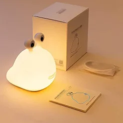 Slug Bug Light Slug Night Light Dont Bug Slug USB Rechargeable Silicone Cute Animal Lamps Timer Touch Setting Gifts for Bedroom Room