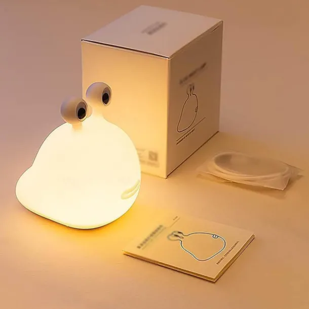 Slug Bug Light Slug Night Light Dont Bug Slug USB Rechargeable Silicone Cute Animal Lamps Timer Touch Setting Gifts for Bedroom Room
