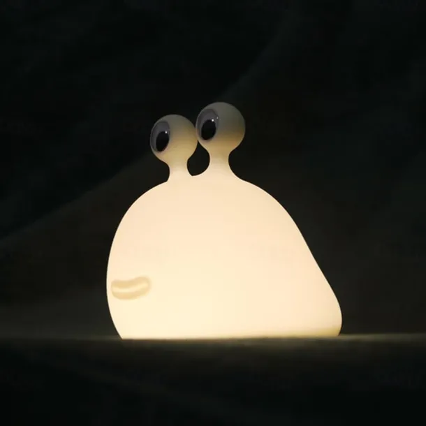 Slug Bug Light Slug Night Light Dont Bug Slug USB Rechargeable Silicone Cute Animal Lamps Timer Touch Setting Gifts for Bedroom Room