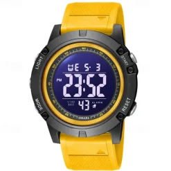 Smael New Outdoor Calendar Waterproof Night Light Business Leisure Sports Simple Men'S Electronic Quartz Watch