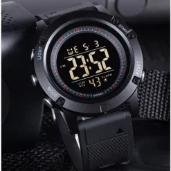 Smael New Outdoor Calendar Waterproof Night Light Business Leisure Sports Simple Men'S Electronic Quartz Watch