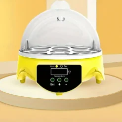 Small Family Use Egg Incubator Automatic Temperature Control Intelligent Incubator 7-egg Capacity Suitable for Chickens Ducks Turtles Birds