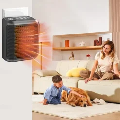 Small Space Heater Powerful Bathroom Wall Heater Wall Mounted Heater Practical Personal Heater Wall Space Heater