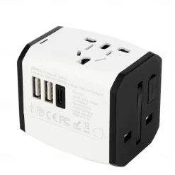 Small Travel Plug Multi-Function Power Conversion Plug Global Universal Power Adapter Socket Smart Travel Fast Charging Equipment