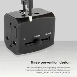 Small Travel Plug Multi-Function Power Conversion Plug Global Universal Power Adapter Socket Smart Travel Fast Charging Equipment