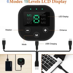 Smart EMS Wireless Muscle Stimulator Fitness Trainer Abdominal Training Electric Weight Loss Stickers Body Slimming Massager